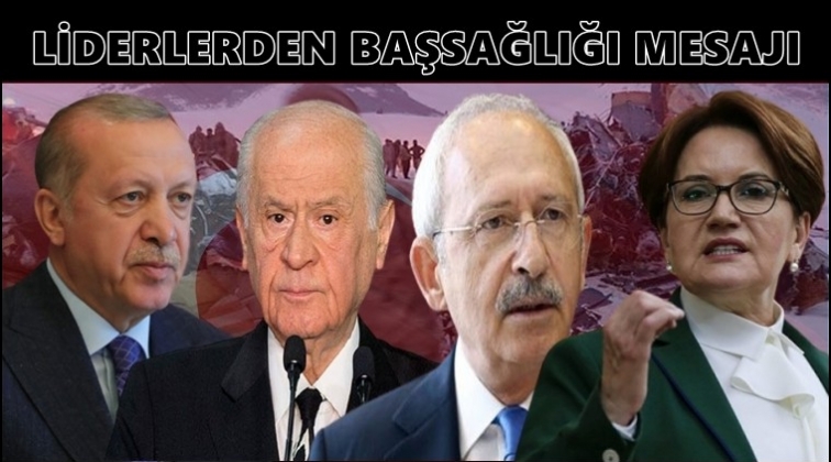 Liderlerden 10 şehidimiz i&ccedil;in başsağlığı mesajları