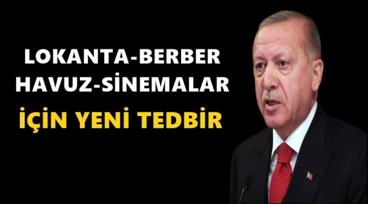 Lokanta, berber, havuz, sinemalar...