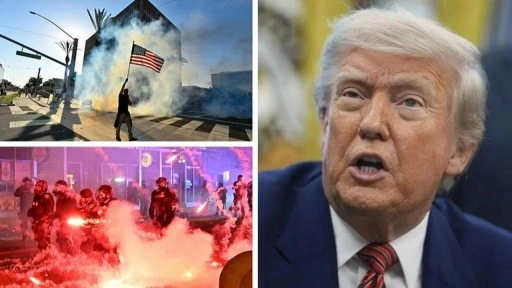 Los Angeles'ta sokağa çıkma yasağı: Protestolar derinleşiyor