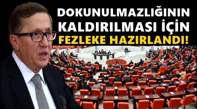 L&uuml;tf&uuml; T&uuml;rkkan'a dokunulmazlık fezlekesi!
