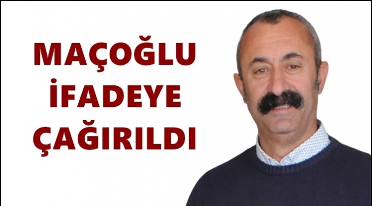 Ma&ccedil;oğlu'na soruşturma başlatıldı!