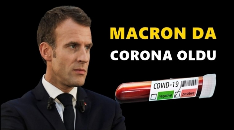 Macron corona virüsüne yakalandı