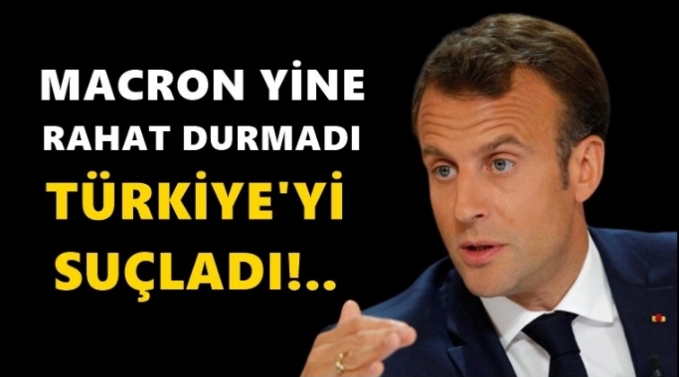 Macron yine rahat durmadı!