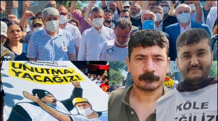 Madenciler i&ccedil;in Soma&rsquo;da t&ouml;ren...