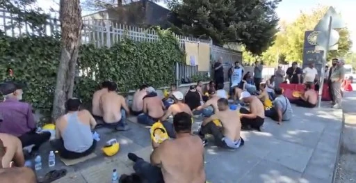 Madencilerin direnişi 15'inci g&uuml;n&uuml;nde devam ediyor...