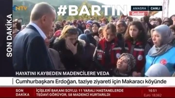 Madencinin ablası Erdoğan'a ihmali sordu, Erdoğan, yanıt veremedi!