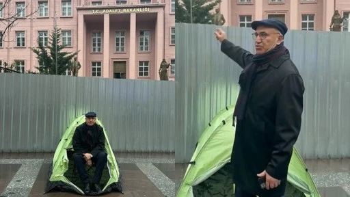 Mahmut Tanal'ın nöbetine polis müdahalesi!