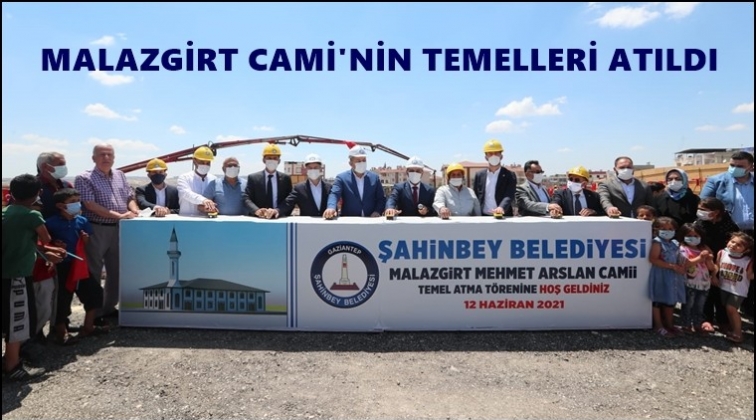 Malazgirt Cami&rsquo;nin temeli atıldı...