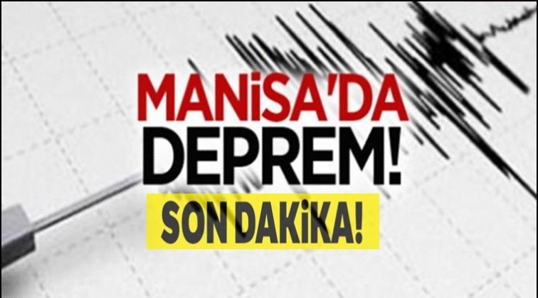 Manisa'da 4,7 b&uuml;y&uuml;kl&uuml;ğ&uuml;nde deprem