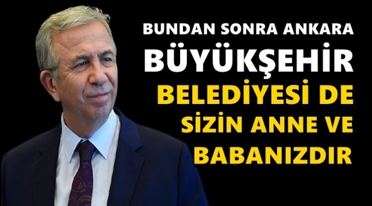 Mansur Yavaş&nbsp;belediye imkanlarını seferber etti...