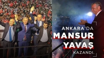 Mansur Yavaş: Bu tarihi fark bizi şımartamayacak