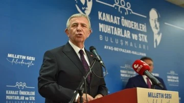 Mansur Yavaş: Muhtarlar, k&ouml;ylerine havaalanı istemeye başladı!