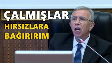 Mansur Yavaş'tan AKP'li meclis &uuml;yesine: &Ccedil;almışlar, hırsızlara bağırırım!