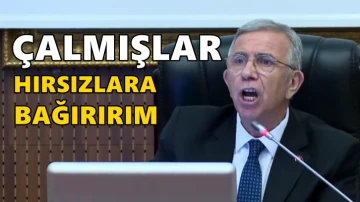 Mansur Yavaş'tan AKP'li meclis üyesine: Çalmışlar, hırsızlara bağırırım!