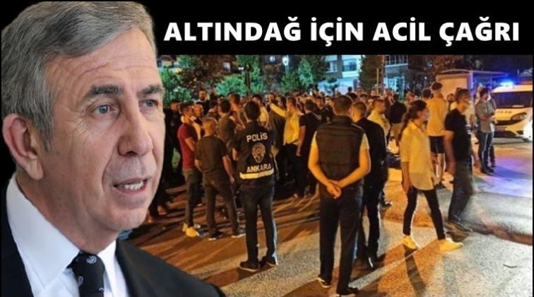 Mansur Yavaş&rsquo;tan Altındağ i&ccedil;in &lsquo;acil eylem&rsquo; &ccedil;ağrısı!