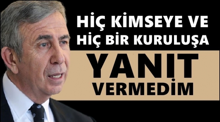 Mansur Yavaş'tan&nbsp;yeni a&ccedil;ıklama...