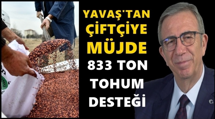 Mansur Yavaş&rsquo;tan yeni m&uuml;jde...
