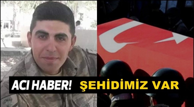 Mardin'den acı haber geldi! 1 Şehit 4 yaralı