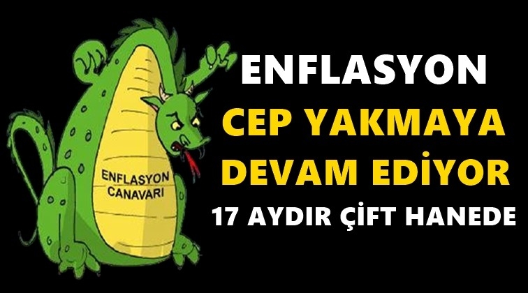 Yıllık enflasyon y&uuml;zde 16'yı aştı