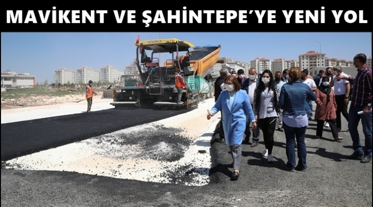 Mavikent ve Şahintepe&rsquo;de yol &ccedil;alışması...