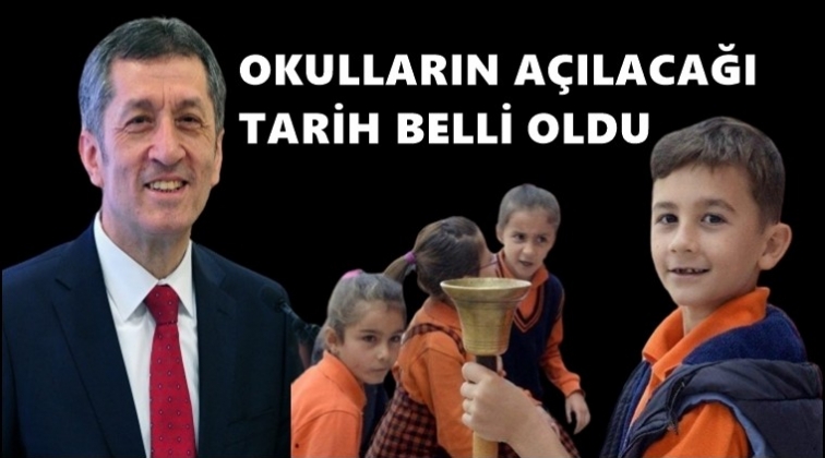 MEB, okulların a&ccedil;ılacağını tarihi duyurdu