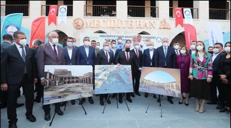 Mecidiye Han&rsquo;ı Bakan Varank a&ccedil;tı...