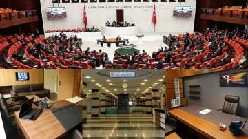 Meclis'teki ek odalara milyonlar harcandı!