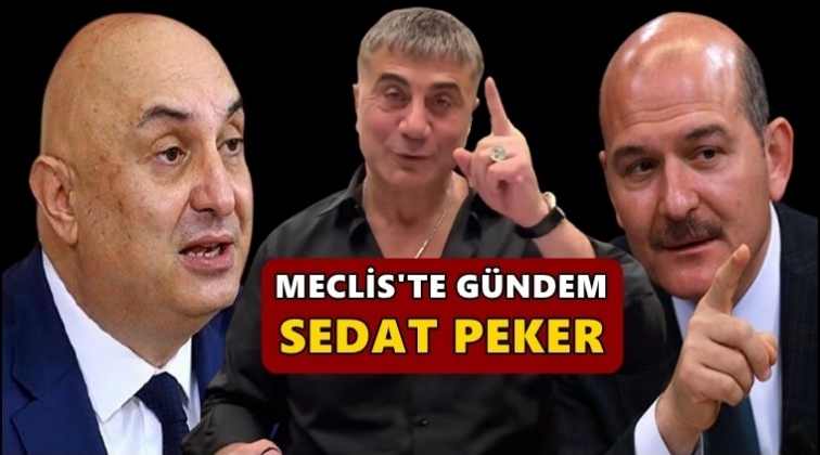 Meclis'te g&uuml;ndem: Sedat Peker iddiaları...