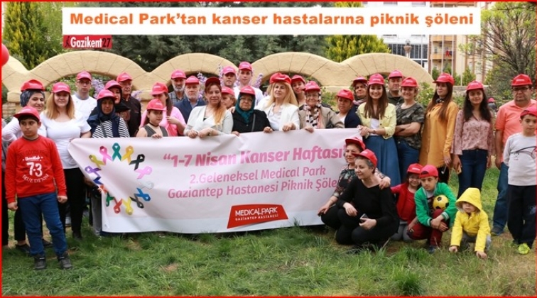 Medical Park&rsquo;tan kanser hastalarına piknik ş&ouml;leni
