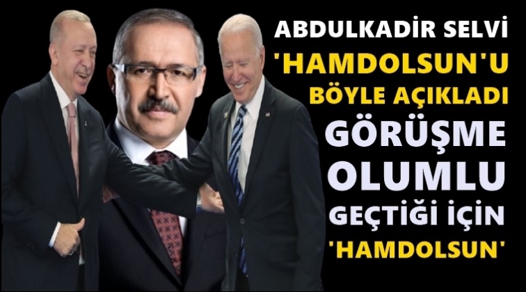 Meğerse, Erdoğan onun için 'Hamdolsun' demiş!