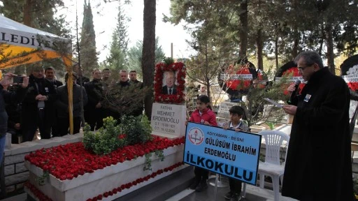 Mehmet Erdemoğlu mezarı başında anıldı...