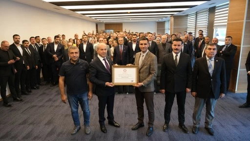 Mehmet Sait Kılı&ccedil; mazbatasını aldı