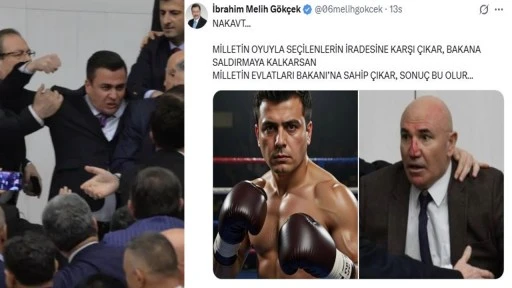 Melih G&ouml;k&ccedil;ek&rsquo;ten tepki &ccedil;eken &lsquo;kavga&rsquo; paylaşımı
