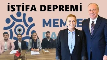 Memleket Partisi&rsquo;nde istifa depremi s&uuml;r&uuml;yor...