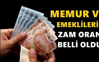 Memur ve emekli zamları belli oldu!