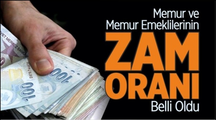 Memur ve emeklinin zam oranı belli oldu!