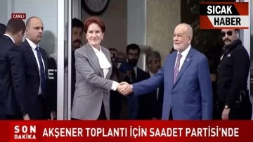 Meral Akşener masaya geri döndü...