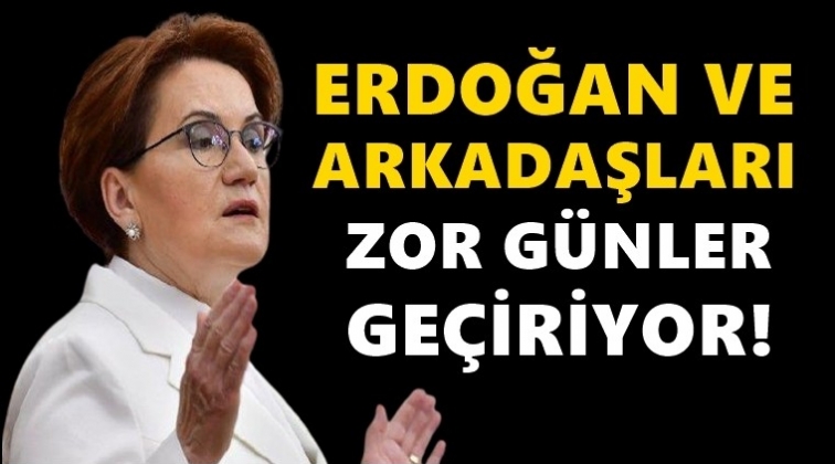 Meral Akşener’den Erdoğan’a cevap!