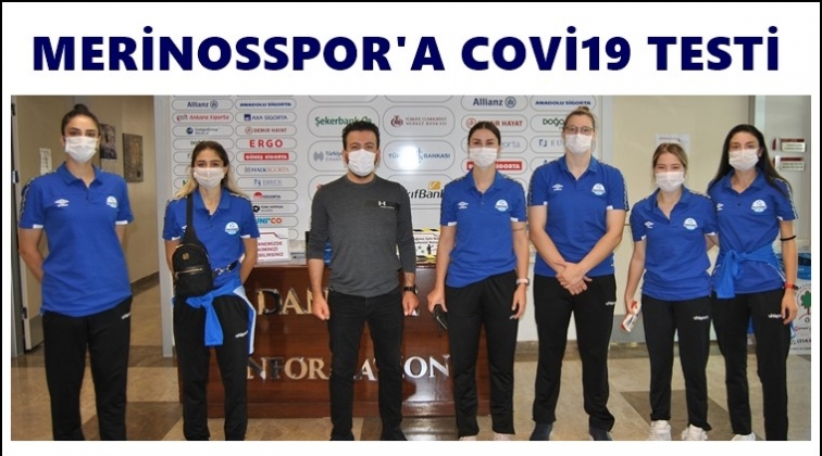 Merinossporlu oyuncular testten geçti