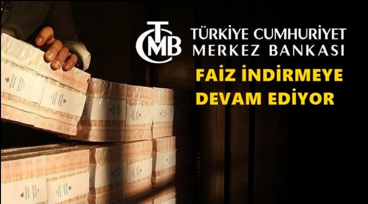 Merkez Bankası faiz&nbsp;indirmeye devam ediyor