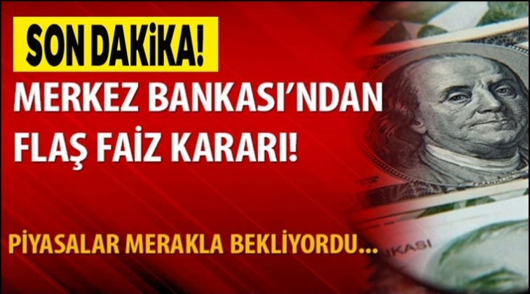 Merkez Bankası faizi yine indirdi