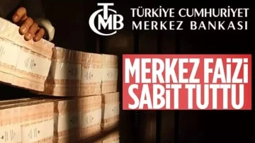 Merkez Bankası faizi yüzde 50'de sabit bıraktı!