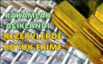 Merkez Bankası rezervleri a&ccedil;ıklandı...