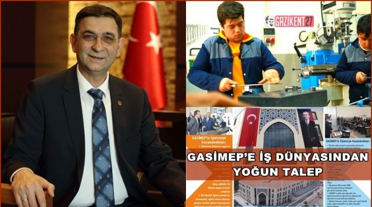 Mesleki Eğitim Projesi’ne yoğun talep