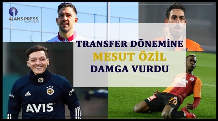 Mesut Özil, transfer dönemine damga vurdu