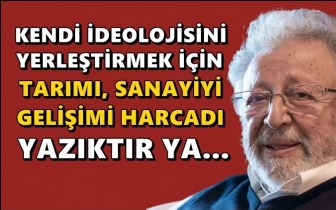 Metin Akpınar: Kendi ideolojisini yerleştirmek i&ccedil;in...