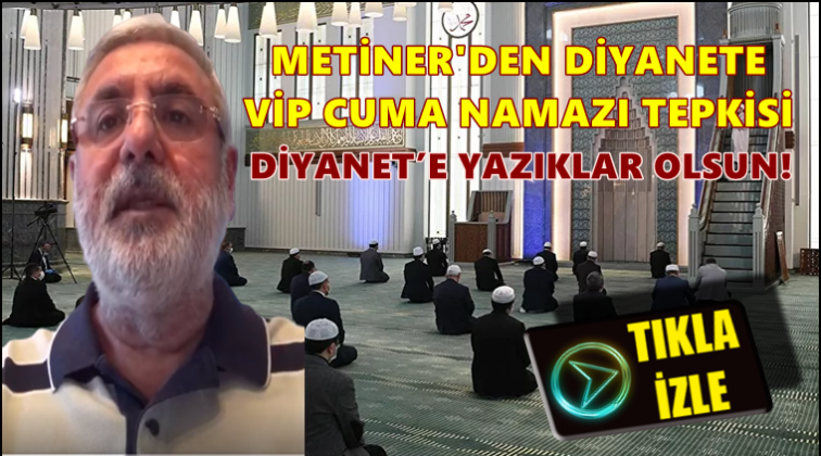 Metiner'den Diyanet'e: Yazıklar olsun!