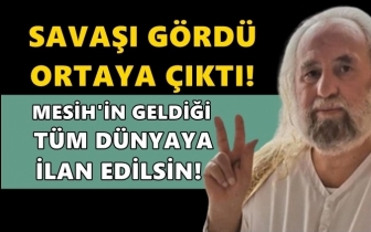 Mezarcı ortaya &ccedil;ıktı: Mesih geldi buradayım!