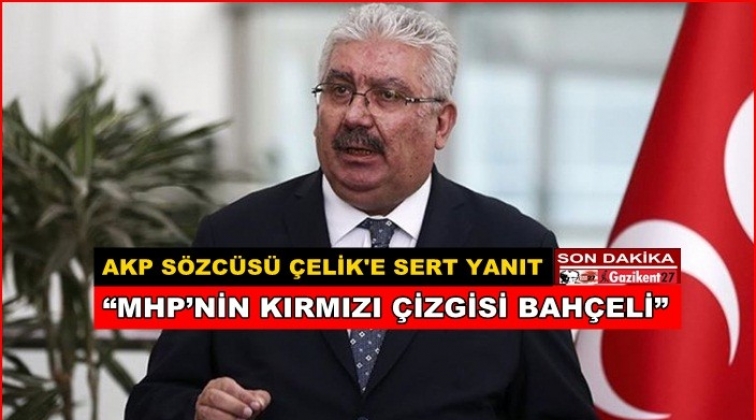 MHP-AKP cephesinde 'kırmızı &ccedil;izgi' atışması