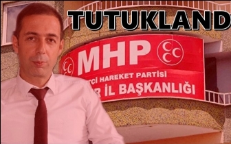 MHP Diyarbakır il başkanı tutuklandı!